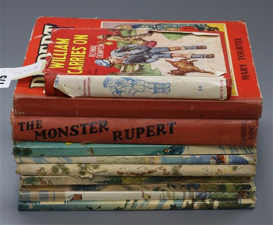 A quantity of childrens books - Just William and Rupert